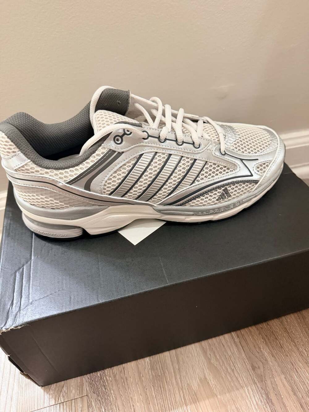 Adidas Spiritain 2000 Size 11 Silver